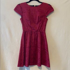 Red cocktail dress size 1/2